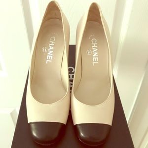 Chanel Cap Toe Pumps